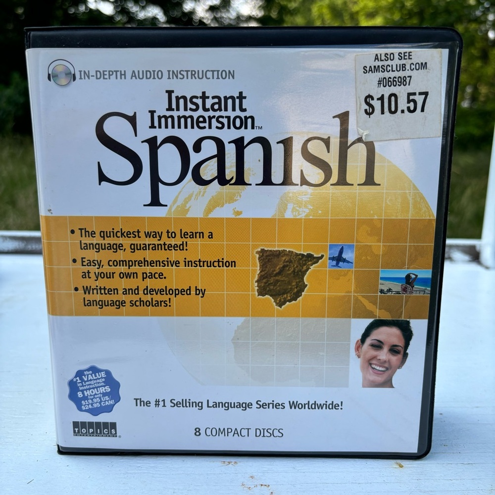 Instant Immeresion Spanish 8 compact disc set complete